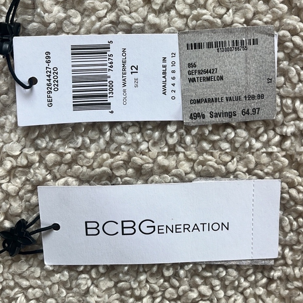 Bcbgeneration Spaghetti Strap Cropped Jumpsuit Si… - image 7